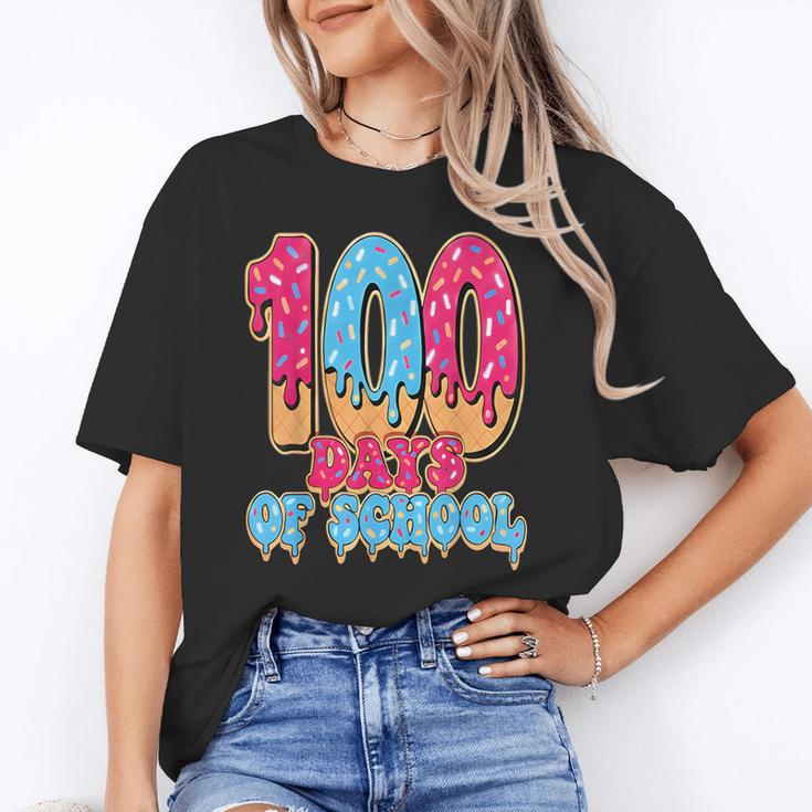 100 Days Of School Baseball Drip 100th Day Of School Unisex T-Shirt