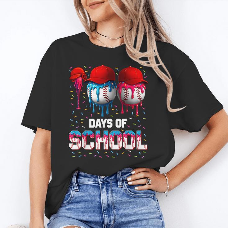 100 Days Of School Dripping Baseball 100th Day Teacher Boy Unisex T-Shirt 100 Days Of School Dripping Baseball 100th Day Teacher Boy Unisex T-Shirt
