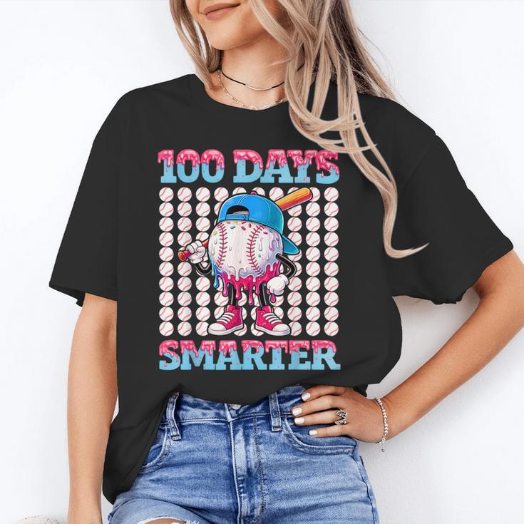 100 Days Smarter Baseball Drip Boys 100 Days Of School Kids Unisex T-Shirt 100 Days Smarter Baseball Drip Boys 100 Days Of School Kids Unisex T-Shirt