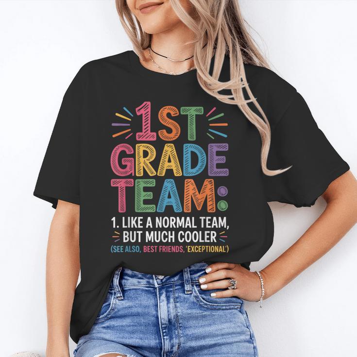 1st Grade Team Like Normal But Cooler Back To School Unisex T-Shirt 1st Grade Team Like Normal But Cooler Back To School Unisex T-Shirt
