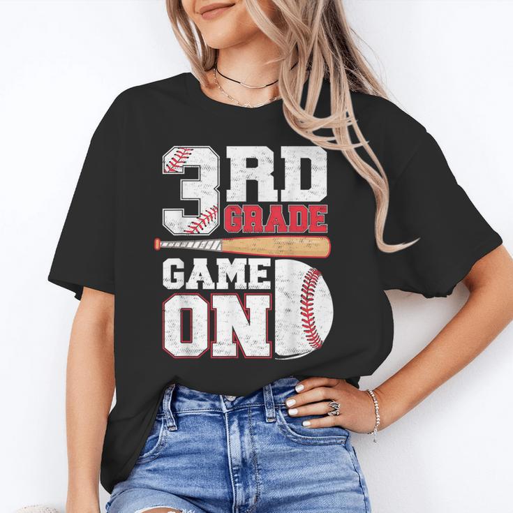 3rd Grade Game On Back To School Baseball Boy Third Grade Unisex T-Shirt