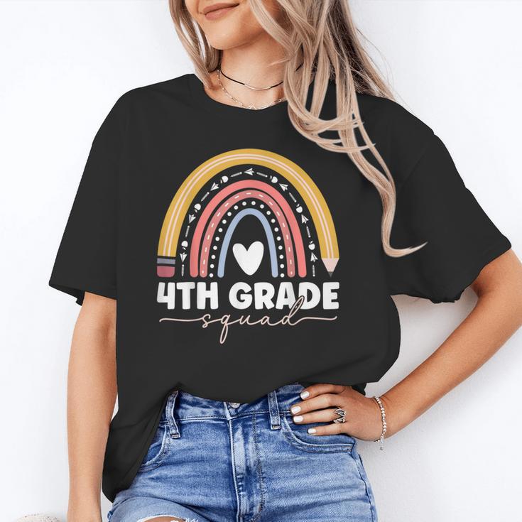 4th Grade Squad Rainbow Back To School Unisex T-Shirt 4th Grade Squad Rainbow Back To School Unisex T-Shirt
