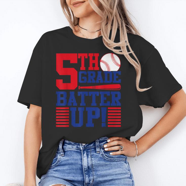 5th Grade Batter Up Back To School Fifth Grade Baseball Boys Unisex T-Shirt
