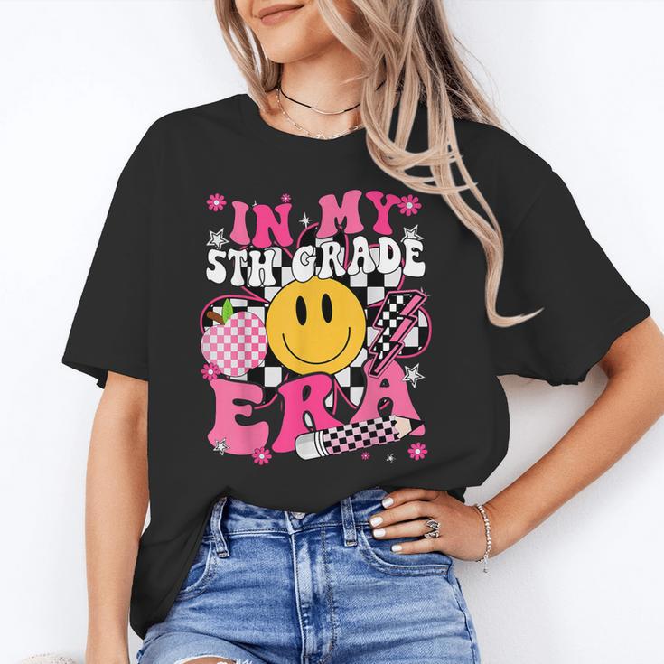 In My 5th Grade Era First Day Of School Back To School Retro Unisex T-Shirt