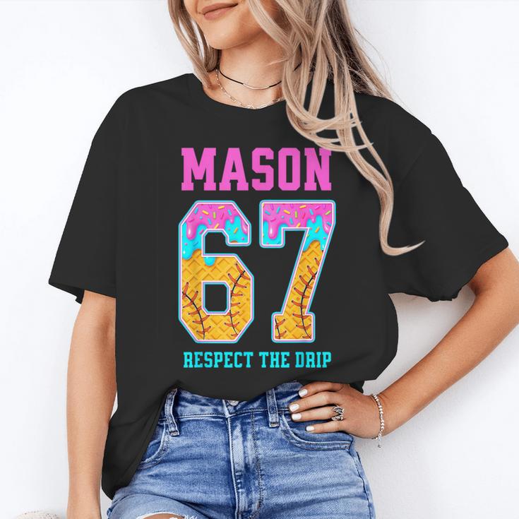 6 7 Mason Baseball Drip Unisex T-Shirt 6 7 Mason Baseball Drip Unisex T-Shirt