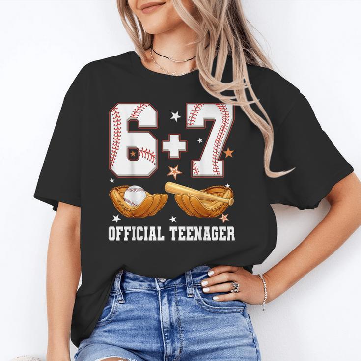 67 13 Year Old Official Teenager Baseball Boy 13th Birthday Unisex T-Shirt