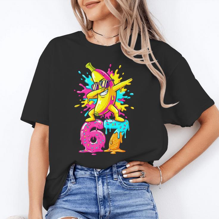 67 Baseball Ice Cream Six Seven Dabbing Banana Unisex T-Shirt