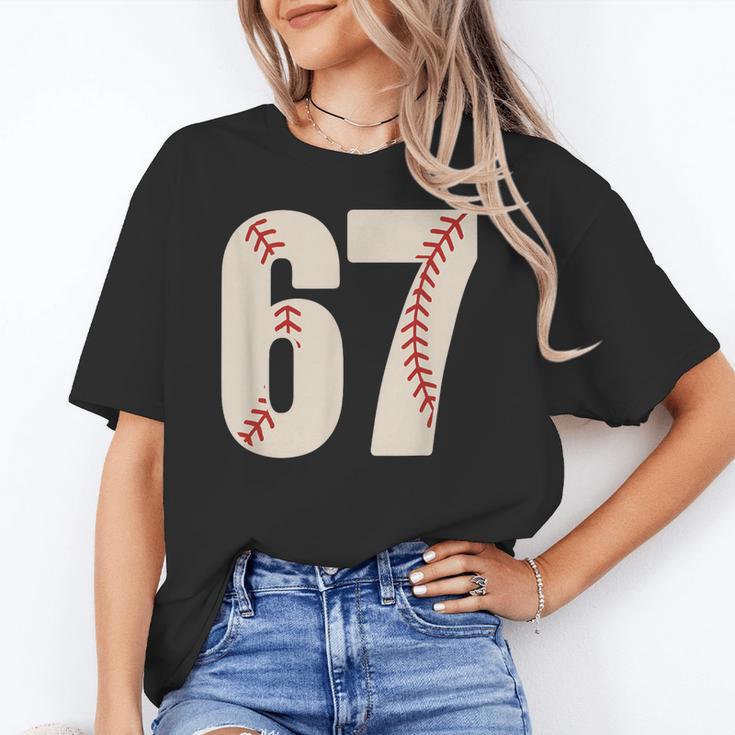 67 Baseball Six Seven 6 7 Meme 67 Unisex T-Shirt