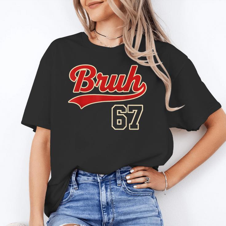 67 Six Seven Bruh Meme Baseball Vintage Style Men Boys Unisex T-Shirt 67 Six Seven Bruh Meme Baseball Vintage Style Men Boys Unisex T-Shirt