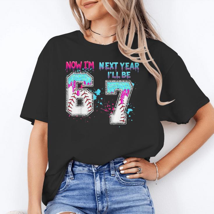 6th Birthday Now I'm 6 Next Year I'Ll Be 7 Baseball Drip 67 Unisex T-Shirt 6th Birthday Now I'm 6 Next Year I'Ll Be 7 Baseball Drip 67 Unisex T-Shirt