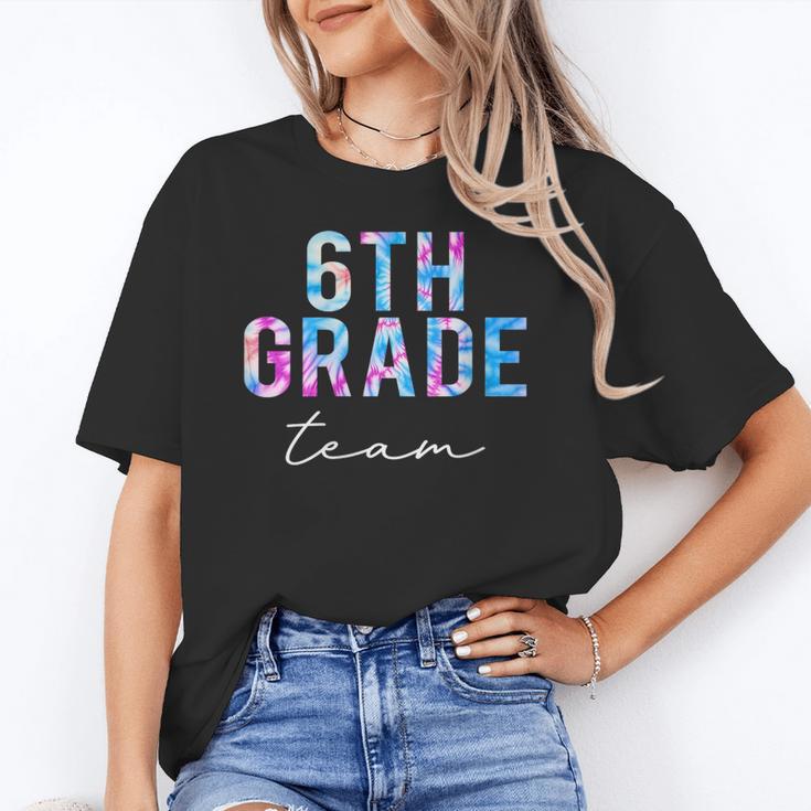 6th Grade Team Tie Dye Back To School First Day Of School Unisex T-Shirt 6th Grade Team Tie Dye Back To School First Day Of School Unisex T-Shirt
