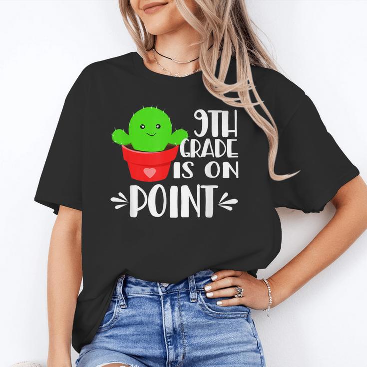 9th Grade Is On Point Cactus Back To School Unisex T-Shirt
