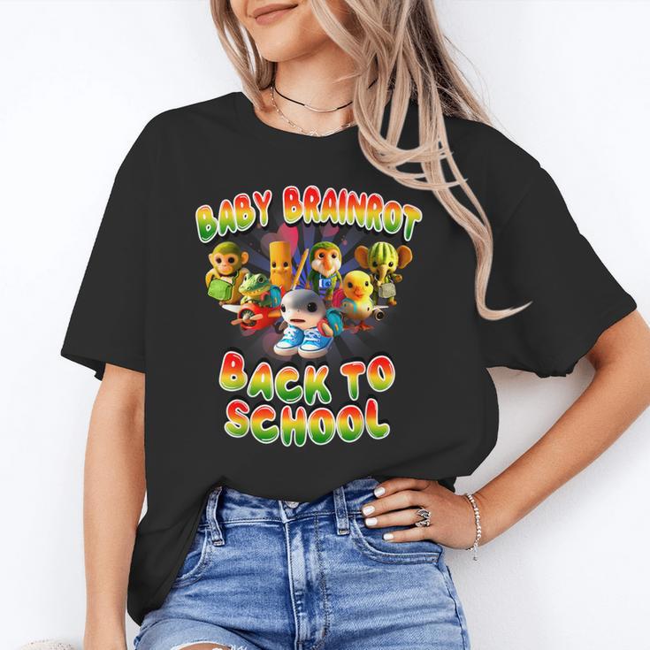 All Baby Brainrot Italian Meme Cute Back To School For Kids Unisex T-Shirt All Baby Brainrot Italian Meme Cute Back To School For Kids Unisex T-Shirt