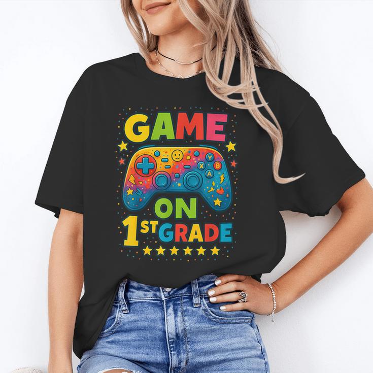 Back To School 1st Grade Boys Gamer First Day School Level Unisex T-Shirt Back To School 1st Grade Boys Gamer First Day School Level Unisex T-Shirt