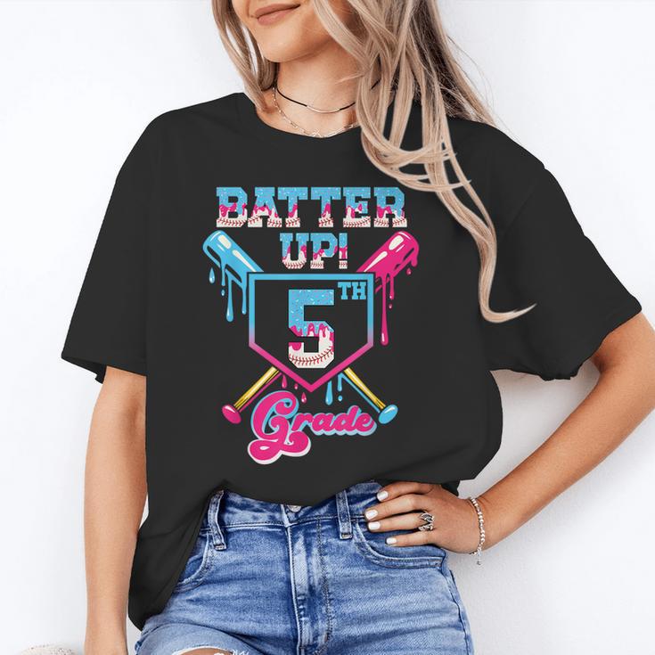 Back To School 5th Grade Batter Up Baseball First Day Boys Unisex T-Shirt Back To School 5th Grade Batter Up Baseball First Day Boys Unisex T-Shirt