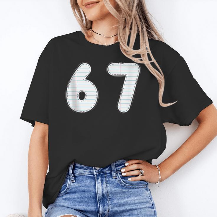 Back To School 67 Notebook Number For Class Year Unisex T-Shirt Back To School 67 Notebook Number For Class Year Unisex T-Shirt