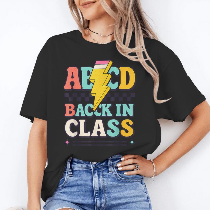 Back To School ABCD Back In Class Unisex T-Shirt