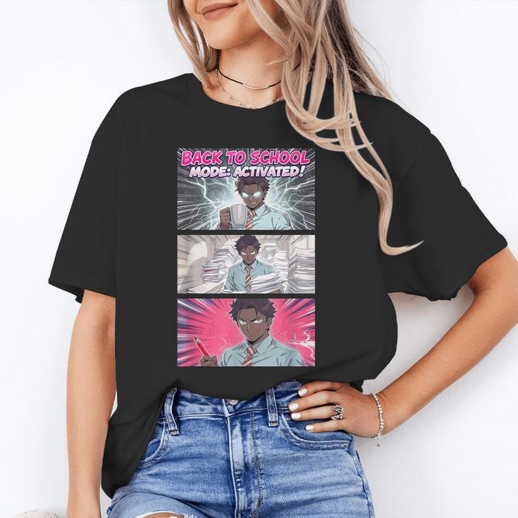 Back To School Anime Boys Student Girl Manga Kawaii Taecher Unisex T-Shirt