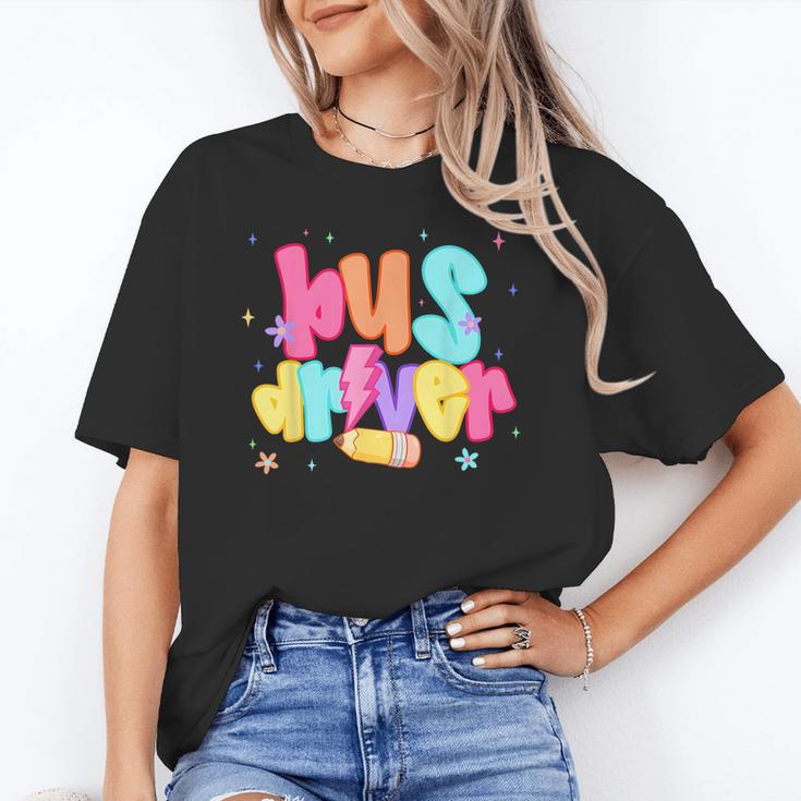 Back To School Bus Driver First Day Men Women Lighting Unisex T-Shirt