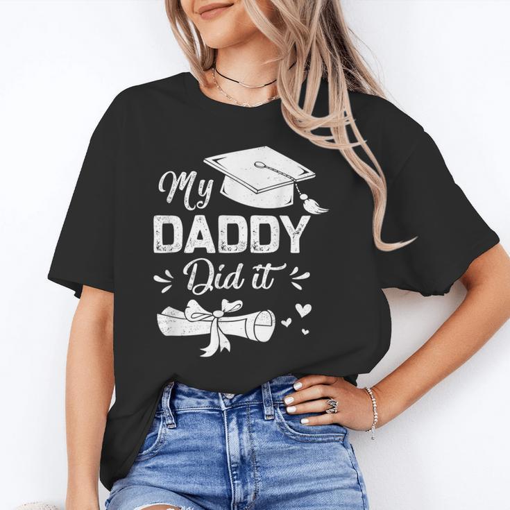 Back To School My Daddy Did It Graduation Proud Dad Graduated Small Unisex T-Shirt Back To School My Daddy Did It Graduation Proud Dad Graduated Small Unisex T-Shirt