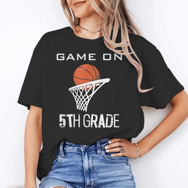 Back To School Game On 5th Grade Basketball Kids Unisex T-Shirt