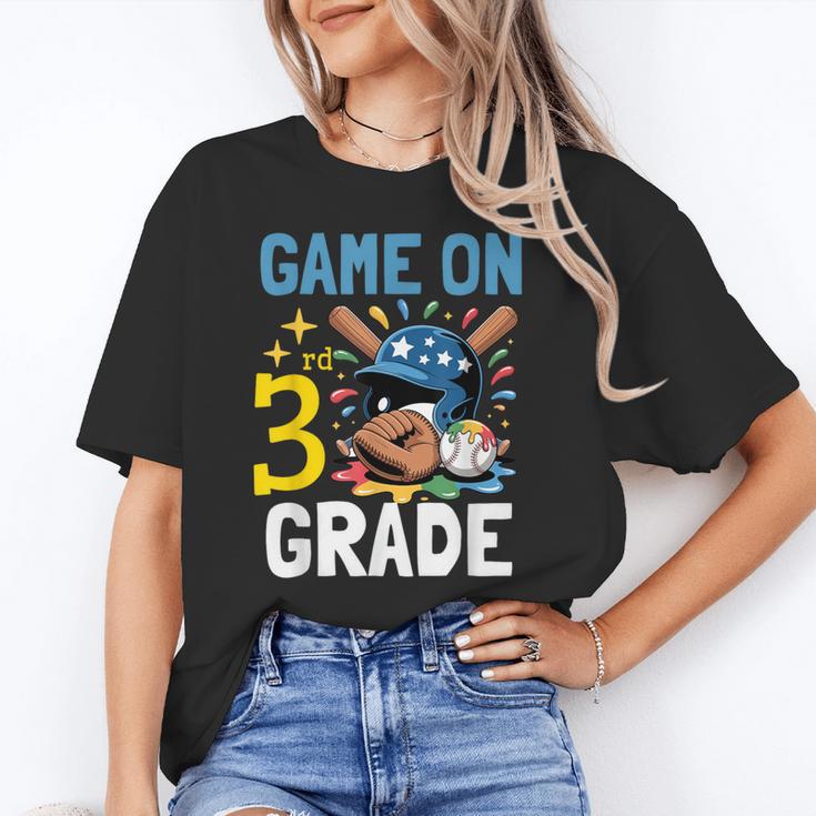 Back To School Game On Third Grade Baseball First Day Boys Unisex T-Shirt Back To School Game On Third Grade Baseball First Day Boys Unisex T-Shirt