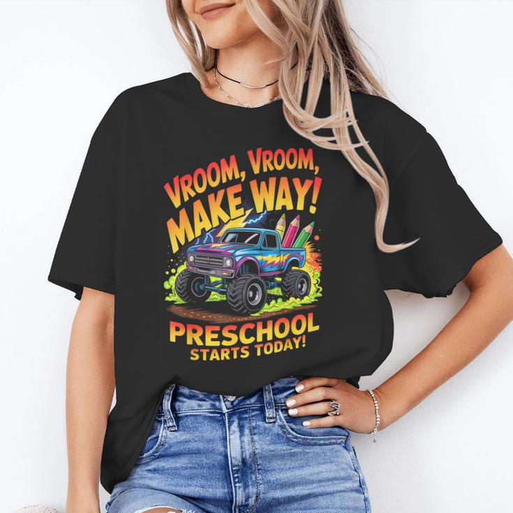 Back To School Preschool Pre-K Monster Truck First Day Boys Unisex T-Shirt