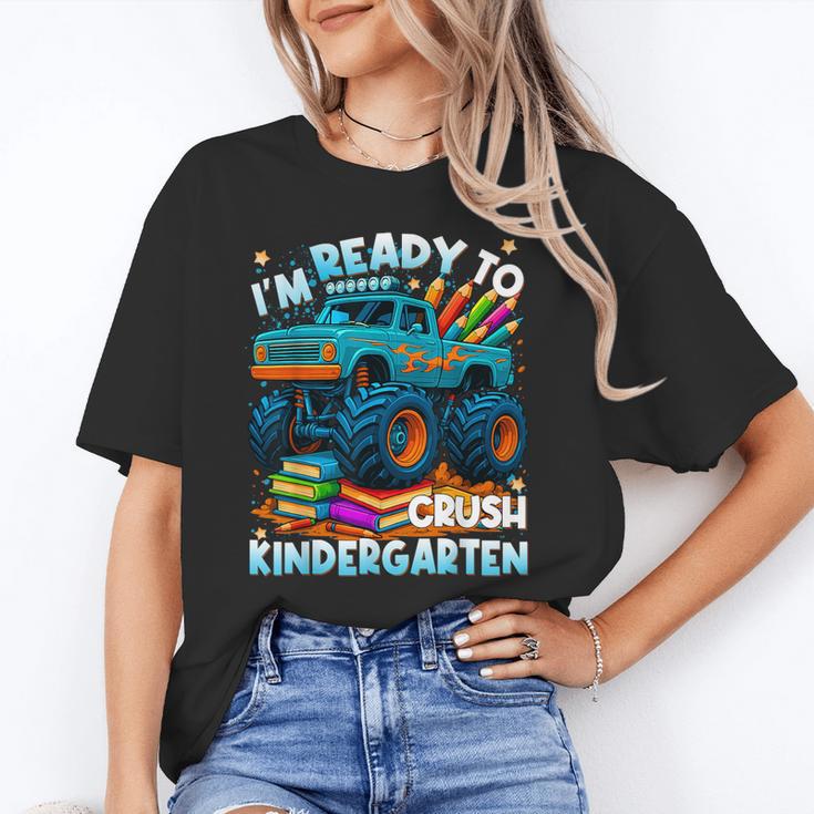 Back To School Ready To Crush Kindergarten Monster Truck Boy Unisex T-Shirt