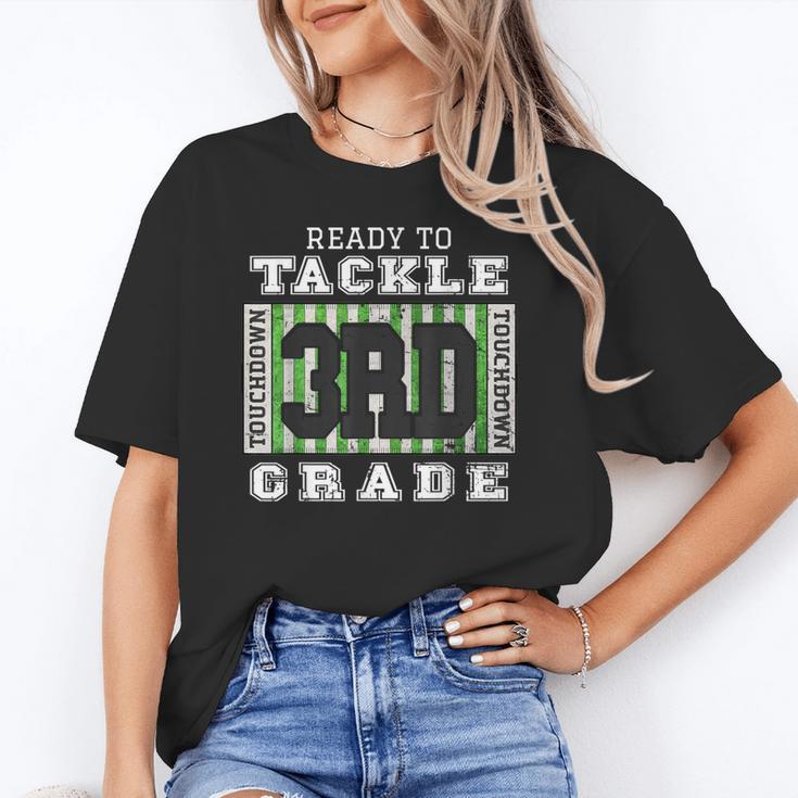 Back To School Ready To Tackle 3rd Grade Football Unisex T-Shirt