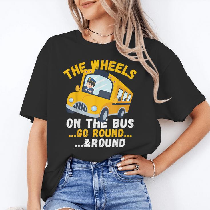 Back To School The Wheels On The Bus Go Round And Round Kids Unisex T-Shirt Back To School The Wheels On The Bus Go Round And Round Kids Unisex T-Shirt
