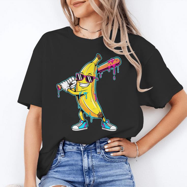 Banana Baseball Drip Kids Youth Boys Girls Unisex T-Shirt Banana Baseball Drip Kids Youth Boys Girls Unisex T-Shirt