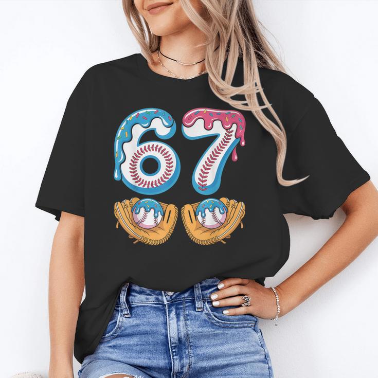 Baseball 67 Ice Cream Drip 67 Meme Player T-Shirt Unisex T-Shirt