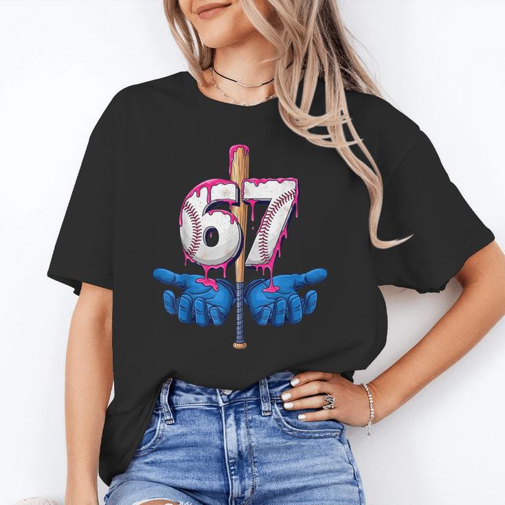 Baseball 67 Six Seven Gen Alpha Meme Drip Unisex T-Shirt Baseball 67 Six Seven Gen Alpha Meme Drip Unisex T-Shirt