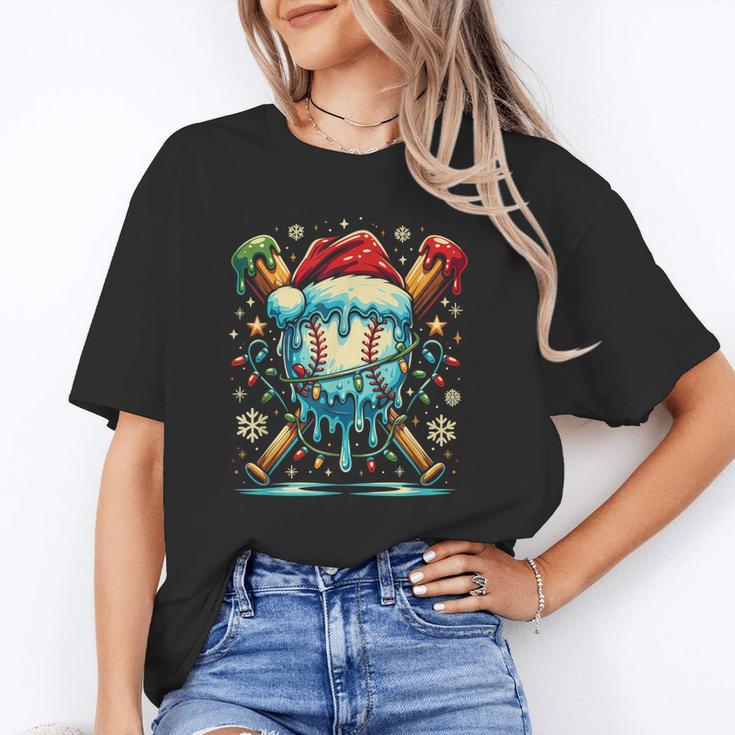 Baseball Drip Boys Youth Santa Christmas Baseball Unisex T-Shirt Baseball Drip Boys Youth Santa Christmas Baseball Unisex T-Shirt