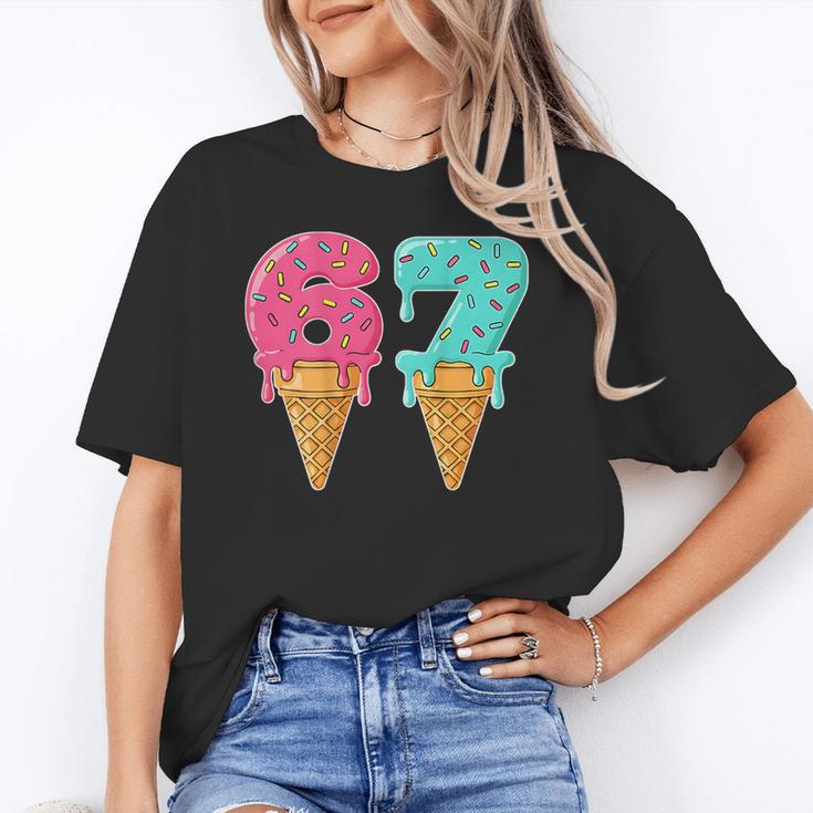 Baseball Drip Ice Cream 67 Baseball Unisex T-Shirt Baseball Drip Ice Cream 67 Baseball Unisex T-Shirt