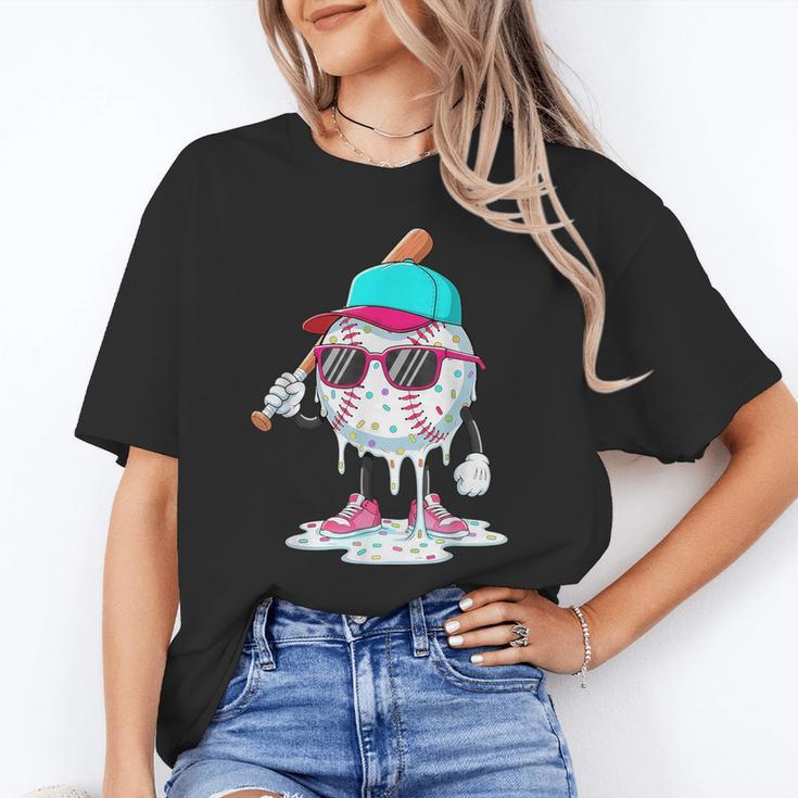 Baseball Drip Ice Cream Lifestyle Sprinkless Boy Kid Unisex T-Shirt