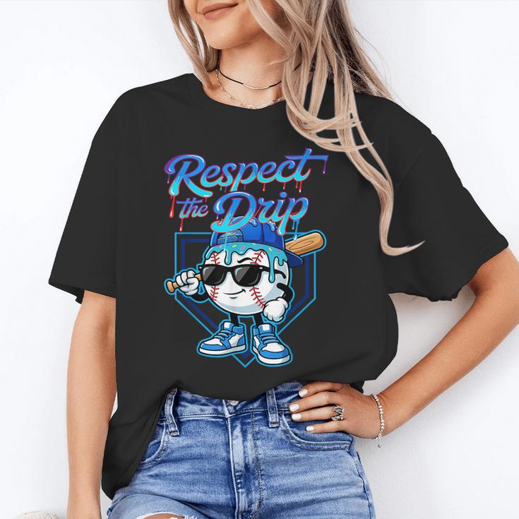 Baseball Drip Ice Cream Respect The Drip Home Plate Boy Kids Unisex T-Shirt Baseball Drip Ice Cream Respect The Drip Home Plate Boy Kids Unisex T-Shirt