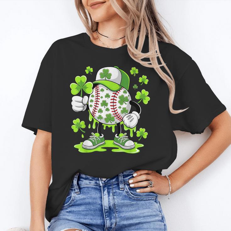 Baseball Drip Ice Cream Shamrock Irish St Patricks Men Unisex T-Shirt Baseball Drip Ice Cream Shamrock Irish St Patricks Men Unisex T-Shirt