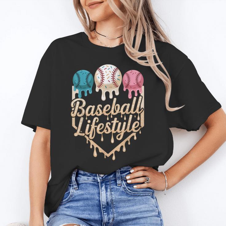 Baseball Drip Icecream Unisex T-Shirt Baseball Drip Icecream Unisex T-Shirt