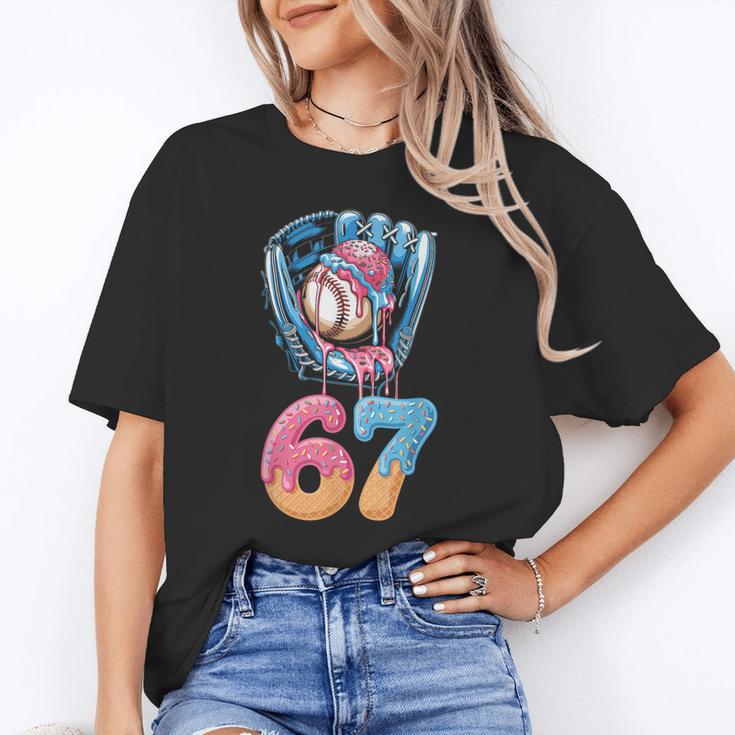 Baseball Drip Number 67 Player 67th Birthday Ice Cream 67 Unisex T-Shirt Baseball Drip Number 67 Player 67th Birthday Ice Cream 67 Unisex T-Shirt