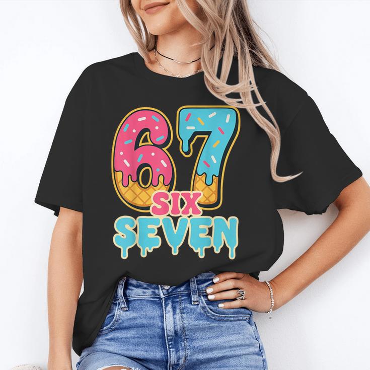 Baseball Drip Number 67 Player Trendy 6 7 Meme Unisex T-Shirt