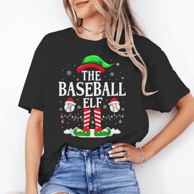 The Baseball Elf Christmas Sport Lovers Xmas Elf Unisex T-Shirt