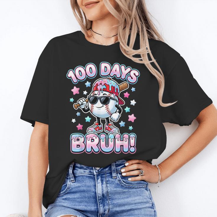 Baseball Ice Cram Drip 100 Days Of School 100th Boys Youth Unisex T-Shirt Baseball Ice Cram Drip 100 Days Of School 100th Boys Youth Unisex T-Shirt
