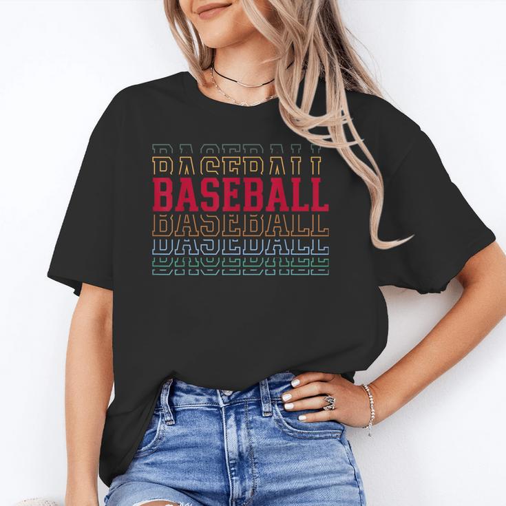 Baseball Layered Text Team Player Coach Youth Unisex T-Shirt