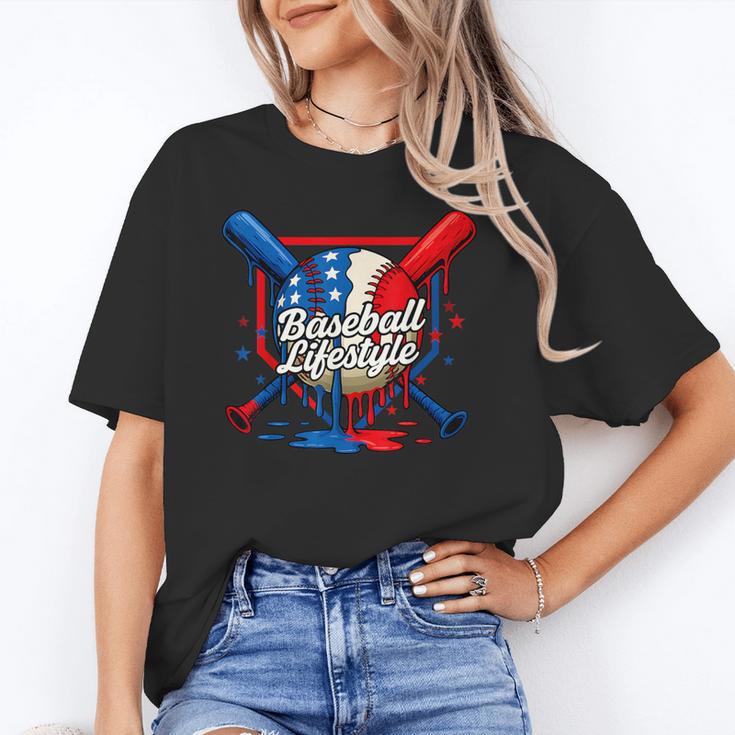 Baseball Life Style 101 Apparel Youth Drip Baseball Unisex T-Shirt