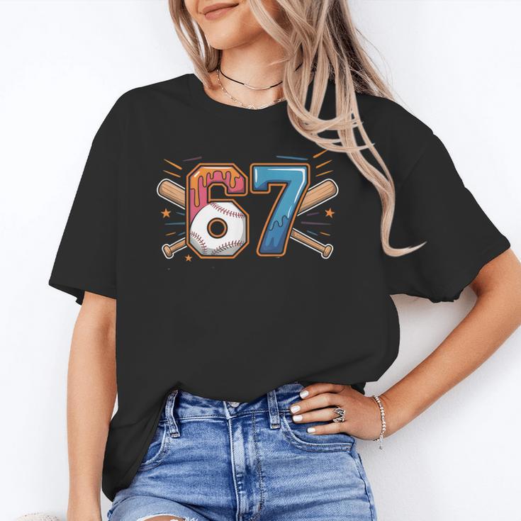 Baseball Lover Drip Number 67 Player 67th Birthday Meme Unisex T-Shirt Baseball Lover Drip Number 67 Player 67th Birthday Meme Unisex T-Shirt