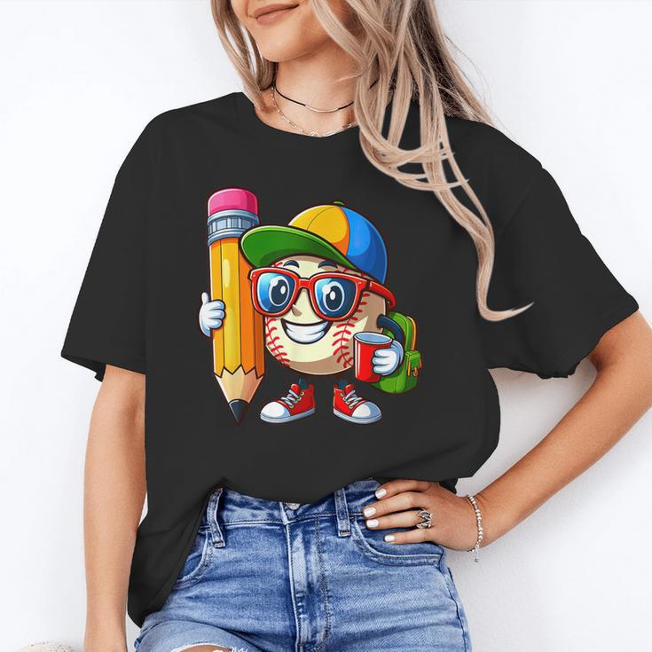 Baseball Lovers Pencil Back To School Kids Boys Girls Unisex T-Shirt Baseball Lovers Pencil Back To School Kids Boys Girls Unisex T-Shirt