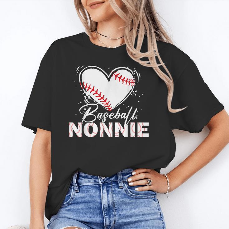 Baseball Nonnie Baseball Heart Unisex T-Shirt Baseball Nonnie Baseball Heart Unisex T-Shirt