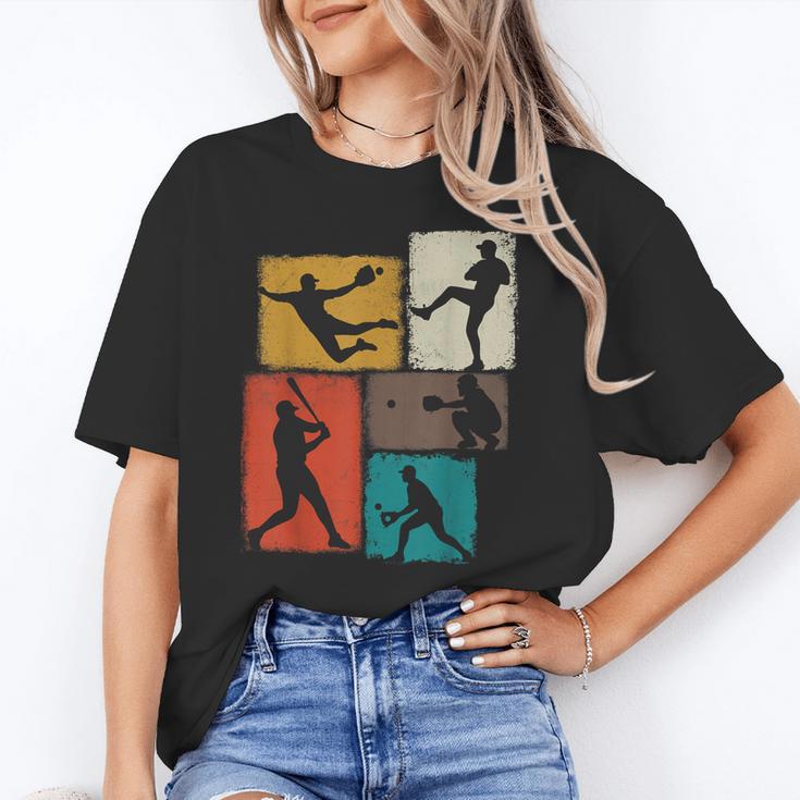 Baseball Player Collage Men Kids Coach Youth Boys Unisex T-Shirt