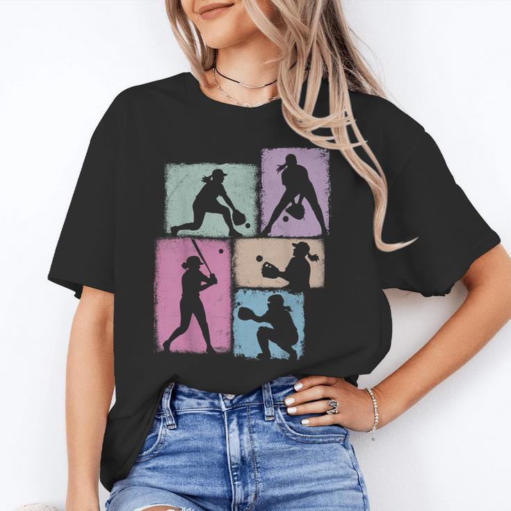 Baseball Player Collage Women Kids Coach Youth Girl Unisex T-Shirt Baseball Player Collage Women Kids Coach Youth Girl Unisex T-Shirt